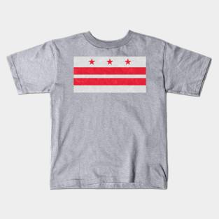 Flag of Washington DC Kids T-Shirt